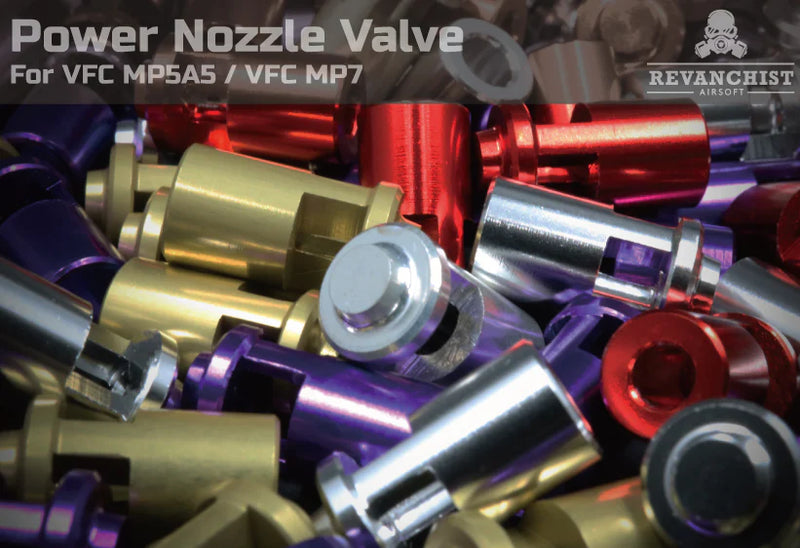 Load image into Gallery viewer, Revanchist Power Nozzle Valve For VFC MP5A5 / VFC MP7 RA_10042 10043 10044 10045