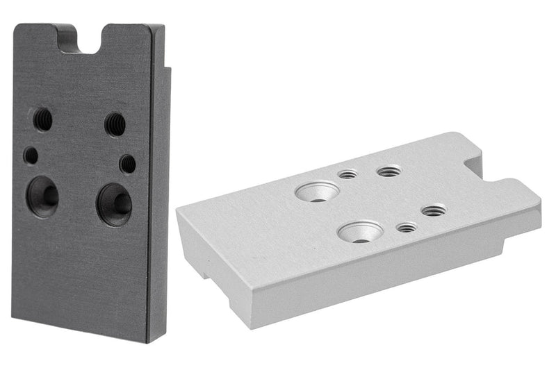 Load image into Gallery viewer, Revanchist SSP5 Red Dot Plate Sight High Mount RMR / RTS-2 / SIG ROMEO For Novritsch SSP5 GBBP (Black / Silver) RA_10218 10219