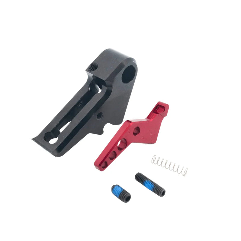 Load image into Gallery viewer, Revanchist Airsoft Flat Trigger Set for VFC Walther PDP Black on 4 Colors