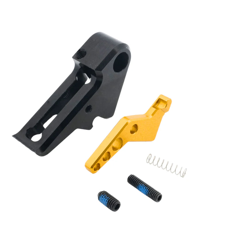 Load image into Gallery viewer, Revanchist Airsoft Flat Trigger Set for VFC Walther PDP Black on 4 Colors