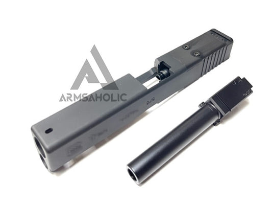 Nova CNC Aluminum G17 MOS Slide Kit for Tokyo Marui G17 Gen4 GBB series - Black