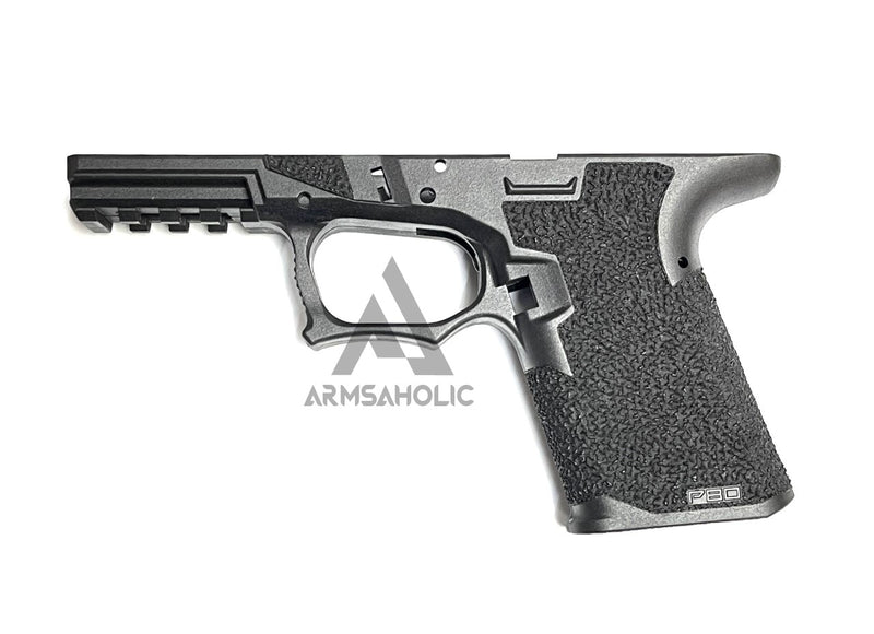 Load image into Gallery viewer, Armsaholic Custom Stippling P80 Lower Frame For Marui 19 Airsoft GBB Black