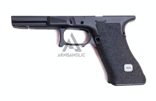 ArmsAholic Custom Lower Frame 00 for Marui 17 / 18C Airsoft GBB - Black New Version