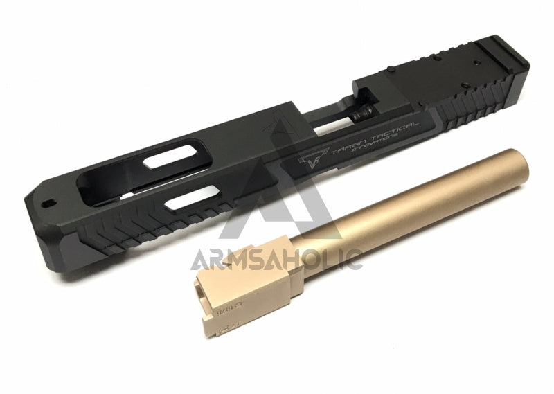 Load image into Gallery viewer, Nova T-Style G34 MOS Aluminum Slide for TM Tokyo Marui Airsoft G17 / 34 GBB Series - Shiny Black