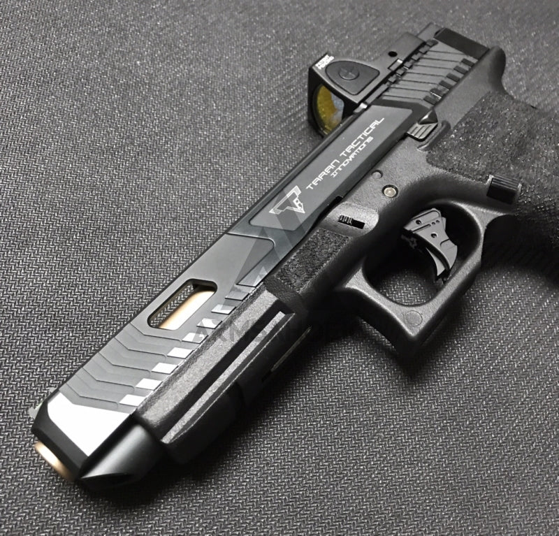 Load image into Gallery viewer, Nova T-Style G34 MOS Aluminum Slide for TM Tokyo Marui Airsoft G17 / 34 GBB Series - Shiny Black