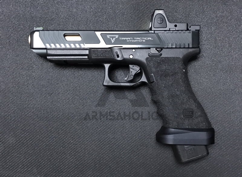 Load image into Gallery viewer, Nova T-Style G34 MOS Aluminum Slide for TM Tokyo Marui Airsoft G17 / 34 GBB Series - Shiny Black
