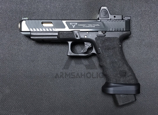 Nova T-Style G34 MOS Aluminum Slide for TM Tokyo Marui Airsoft G17 / 34 GBB Series - Shiny Black