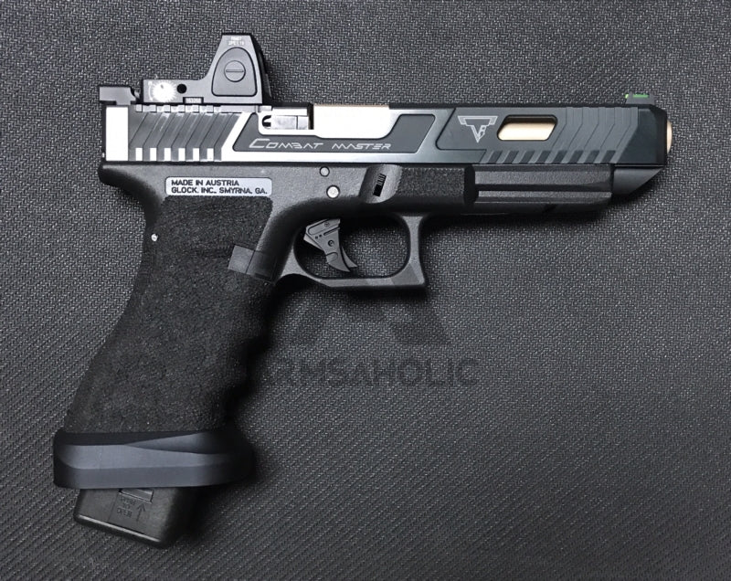 Load image into Gallery viewer, Nova T-Style G34 MOS Aluminum Slide for TM Tokyo Marui Airsoft G17 / 34 GBB Series - Shiny Black