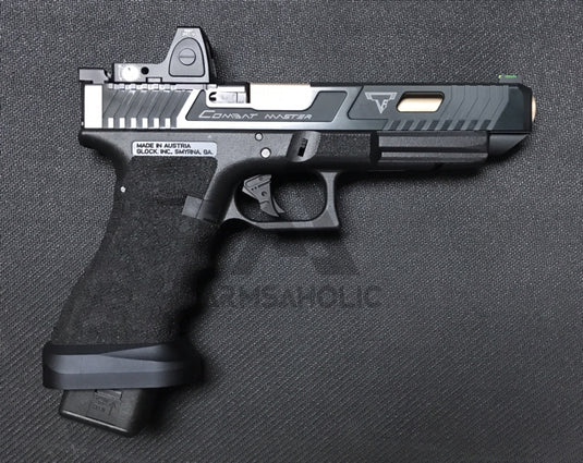 Nova T-Style G34 MOS Aluminum Slide for TM Tokyo Marui Airsoft G17 / 34 GBB Series - Shiny Black