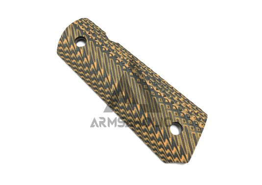 1911 Custom Fiberglass Grip - Brown