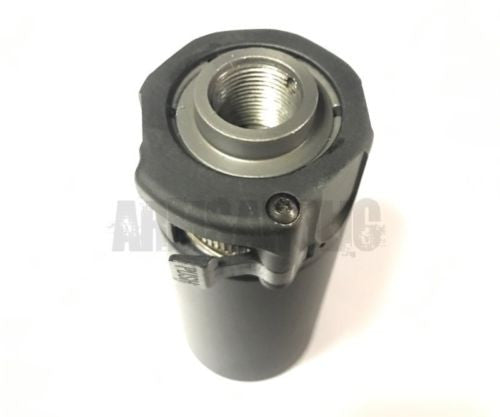 Load image into Gallery viewer, 5KU Metal Dummy 95mm Warden Blast Diffuser (14mm CCW, Black) #5KU-217B