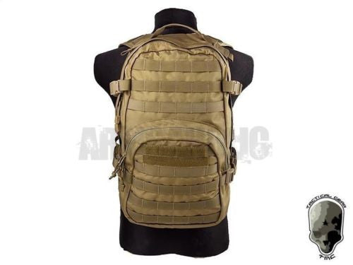 TMC Compact Hydration Backpack (Khaki) Tactical Airsoft Gear