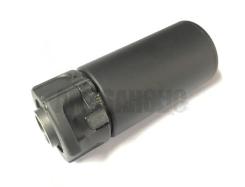 Load image into Gallery viewer, 5KU Metal Dummy 95mm Warden Blast Diffuser (14mm CCW, Black) #5KU-217B