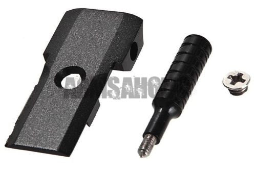 Load image into Gallery viewer, 5KU Round Cocking Handle for Marui Hi-Capa (Black) Tactical Airsoft #5KU GB-283-B