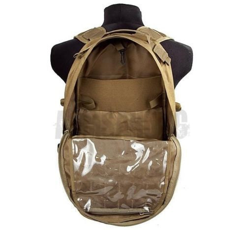 Load image into Gallery viewer, TMC Compact Hydration Backpack (Khaki) Tactical Airsoft Gear