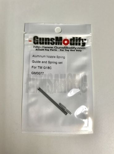 Guns Modify Aluminum Nozzle Spring Guide Set for Marui G18C