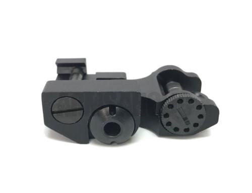 Rail-mounted Front & Rear Folding Battle Sight M 4 style for Airsoft