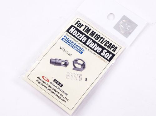 Guarder Reinforced Nozzle Valve Set for Tokyo Marui M1911 / Hi-Capa Series