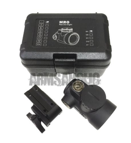 Load image into Gallery viewer, ACM MRO Style Red Dot Sight Black Color for Tactical Airsoft