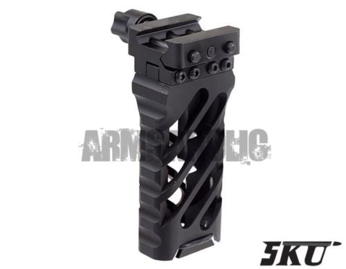 Load image into Gallery viewer, 5KU 20mm Quick Detach QD Ultralight Vertical Grip 45 Degree (Type 2)