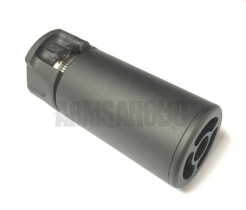 Load image into Gallery viewer, 5KU Metal Dummy 95mm Warden Blast Diffuser (14mm CCW, Black) #5KU-217B