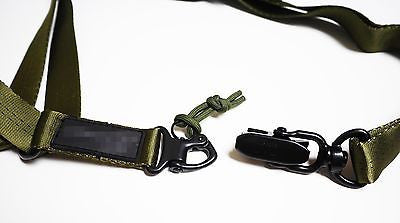 Load image into Gallery viewer, Airsoft MS2 2-Point style Sling Belt tactical heavy metal buckle-Green
