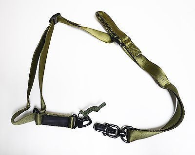 Airsoft MS2 2-Point style Sling Belt tactical heavy metal buckle-Green
