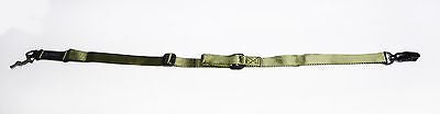 Airsoft MS2 2-Point style Sling Belt tactical heavy metal buckle-Green