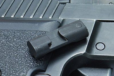 Load image into Gallery viewer, Guarder Steel Magazine Release Button for MARUI / KJ / WE P226 (Early Type) #P226-26(A)BK