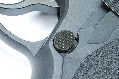 Load image into Gallery viewer, Guarder Steel Magazine Release Button for MARUI / KJ / WE P226 (E2 Type) #P226-26(B)BK
