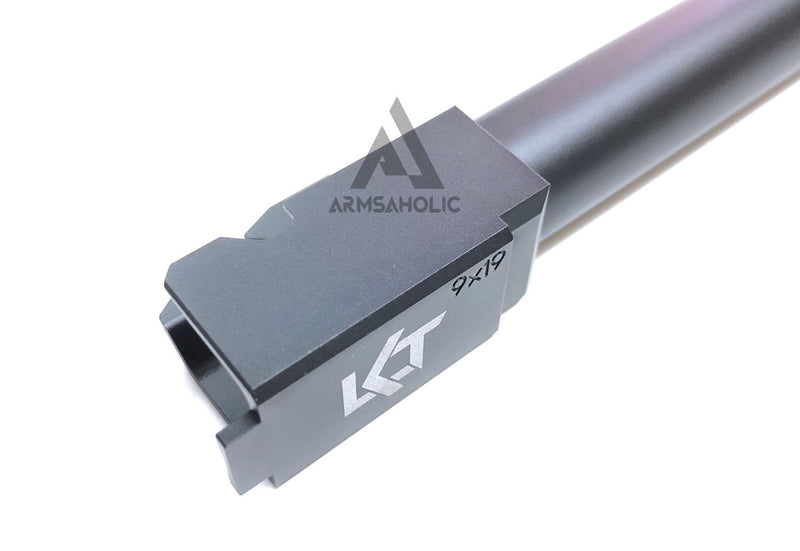 Load image into Gallery viewer, Nova CNC Aluminum LK-Style Threaded barrel for Marui G34 GBB Black