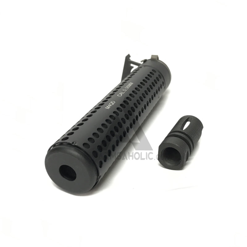 Load image into Gallery viewer, 5KU KAC QD Silencer / Suppressor (14mm CCW) for Tactical Airsoft #5KU-101
