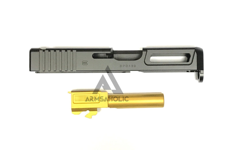 Load image into Gallery viewer, Guns Modify CNC Aluminum Z-Style G26 Slide / Stainless Barrel Set for Tokyo Marui G26 GBB series
