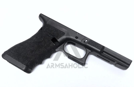 Armsaholic Custom T-style Lower Frame For Marui 17 / 18C / 34 Airsoft GBB - Black