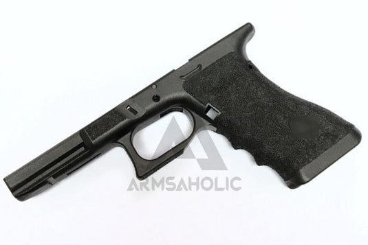 Armsaholic Custom T-style Lower Frame For Marui 17 / 18C / 34 Airsoft GBB - Black