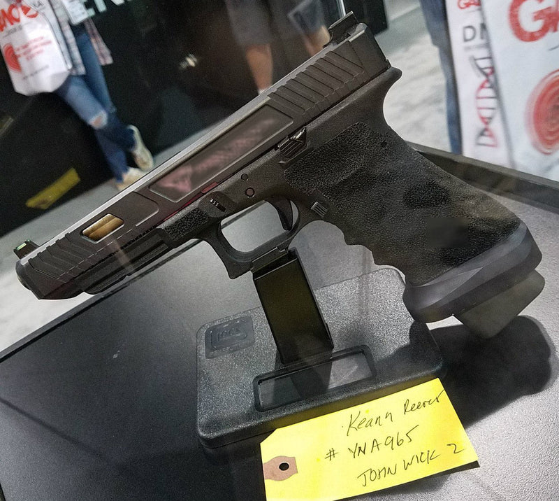 Load image into Gallery viewer, Armsaholic Custom T-style Lower Frame For Marui 17 / 18C / 34 Airsoft GBB - Black