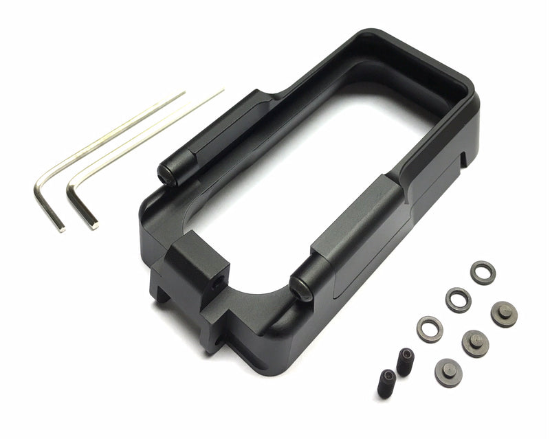 Load image into Gallery viewer, ACM Lan-style Adaptive Magwell for M4 / M16 Airsoft GBB / AEG - Black