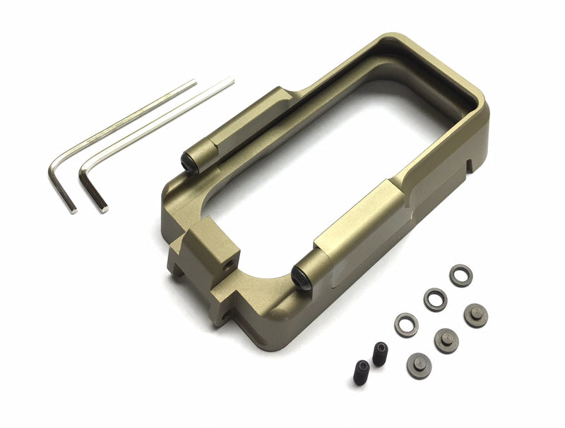 Load image into Gallery viewer, ACM Lan-style Adaptive Magwell for M4 / M16 Airsoft GBB / AEG - FDE
