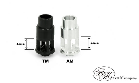 Airsoft Masterpiece (AM) Aluminum High Flow Nozzle Valve for Hi-Capa 5.1 / 1911