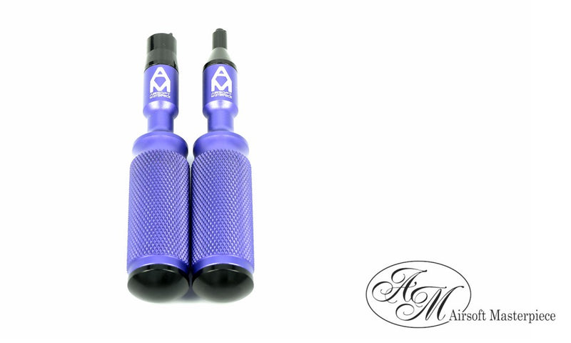 Load image into Gallery viewer, Airsoft Masterpiece STEEL Valve Key Set - Purple #AM-VK