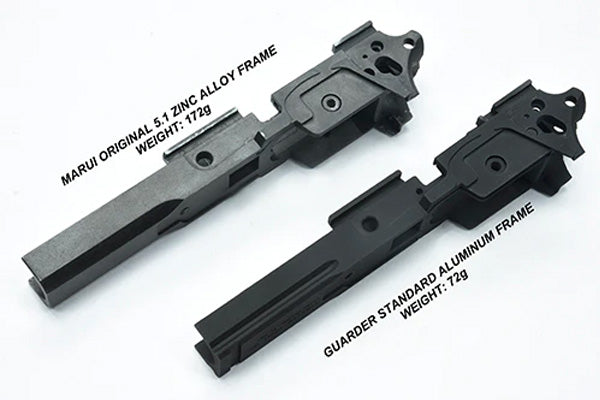 Load image into Gallery viewer, Guarder Aluminum Frame for MARUI HI-CAPA 5.1 (Standard/NO Marking/Black) #CAPA-60(B)