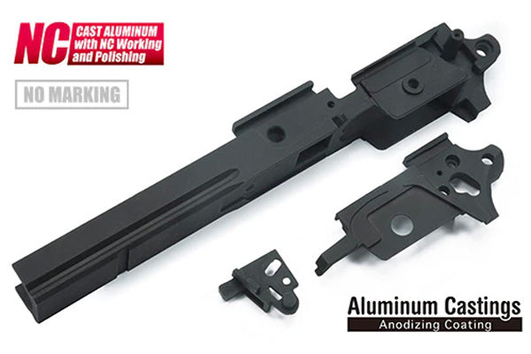 Load image into Gallery viewer, Guarder Aluminum Frame for TOKYO MARUI HI-CAPA 4.3 (4.3 Type/NO Marking/Black) #CAPA-61(B)