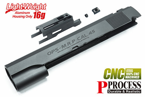 Load image into Gallery viewer, Guarder Stainless CNC Slide for MARUI HI-CAPA 5.1 (OPS/Black) #CAPA-65(O)BK