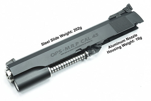 Load image into Gallery viewer, Guarder Stainless CNC Slide for MARUI HI-CAPA 5.1 (OPS/Black) #CAPA-65(O)BK