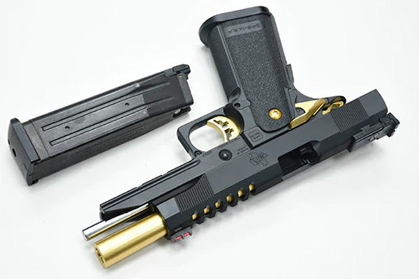 Load image into Gallery viewer, Guarder Steel CNC Slide for TOKYO MARUI HI-CAPA 5.1 Gold Match (STI Custom/Black) #CAPA-66(C)BK