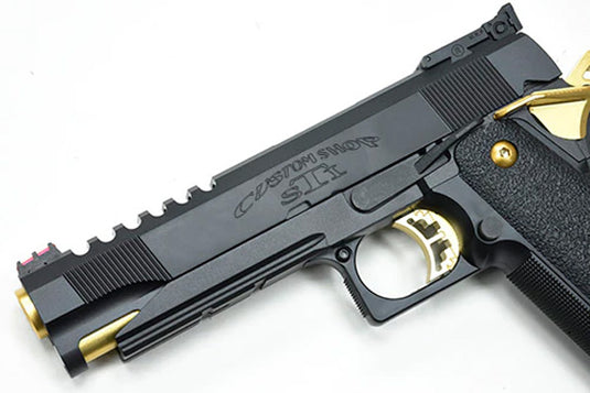 Guarder Steel CNC Slide for TOKYO MARUI HI-CAPA 5.1 Gold Match (STI Custom/Black)