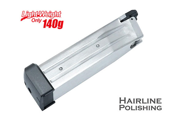 Load image into Gallery viewer, Guarder Light Weight Aluminum Magazine For TOKYO MARUI HI-CAPA 5.1 (Silver) #CAPA-68(SV)