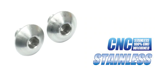 Guarder Stainless Grip Screw For MARUI HI-CAPA Series (Silver)