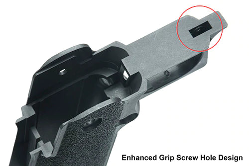 Guarder Enhanced Grip For MARUI HI-CAPA Series Standard (Black)