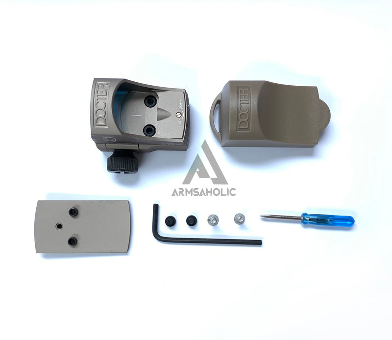 Load image into Gallery viewer, ACM DOC style Red Dot Reflex Sight with G-Series & 1913 Mount (FDE)